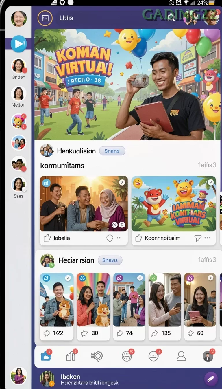 Cuplikan layar 666J — pengaturan akun